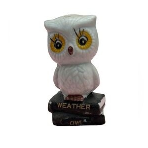Vintage Enesco Weather Owl figurine